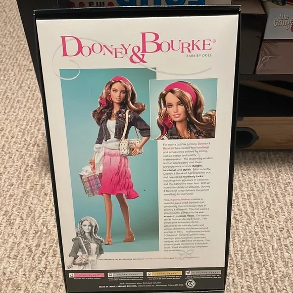 New in box Dooney&Bourke collectible barbie